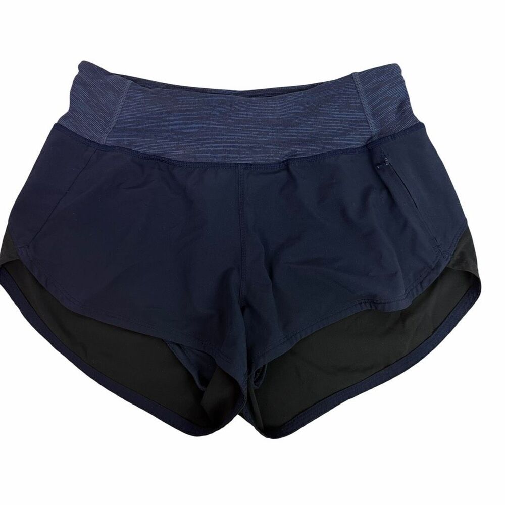Outdoor Voices XS Hudson Shorts Blue Black